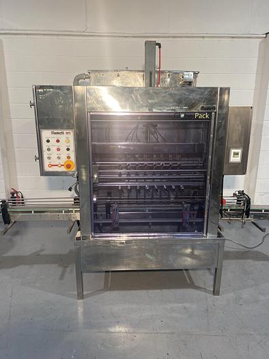 Used Masterfil 8 Head Liquid Filler