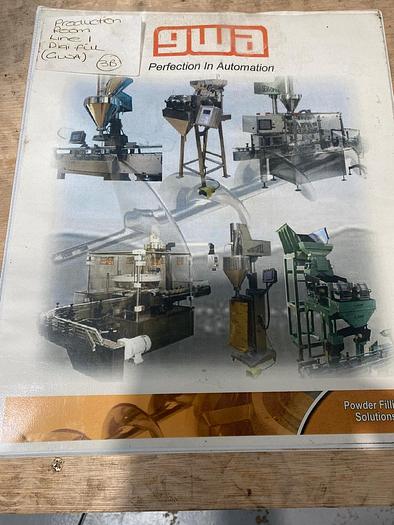 Used GWA Digifill Powder Filler