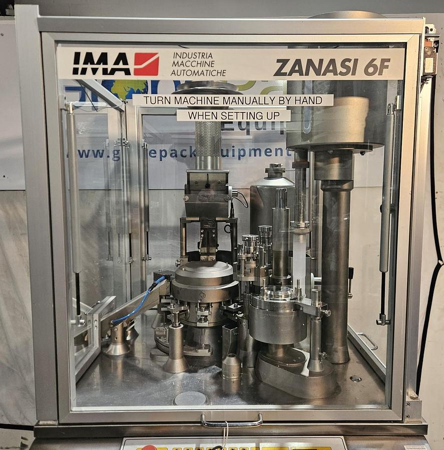 Used IMA Zanasi 6F Capsule Filler