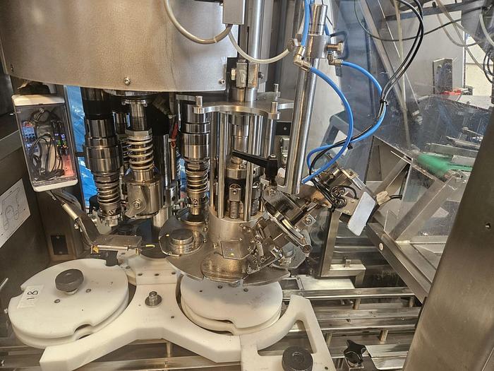 Used Zalkin CA3/3PM 3 Head Screw or Press On Capper