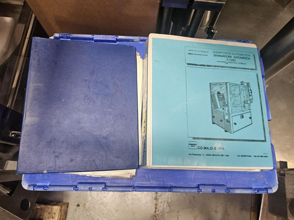 Used Comadis C1090 Plastic & Laminate Tube Filler