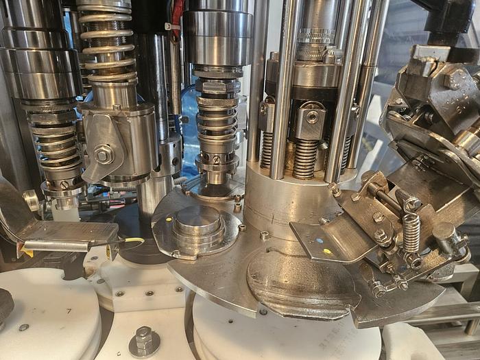 Used Zalkin CA3/3PM 3 Head Screw or Press On Capper