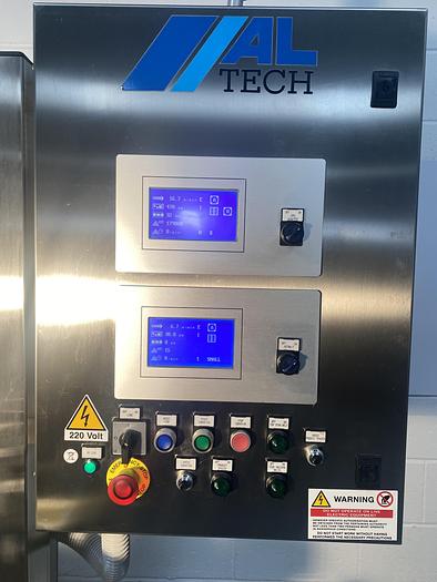 Used ALTech ALbelt LR20 Top Labeller with Anti Tamper