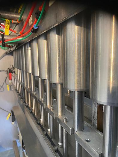 Used Adelphi Masterfil S500-AS 12 Head Liquid Filler