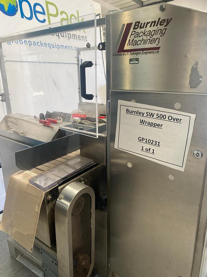 Used Burnley SW500A Overwrapper