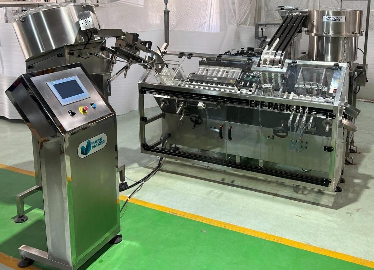 Used Mark Maker Effervescent Tablet Tube Filler