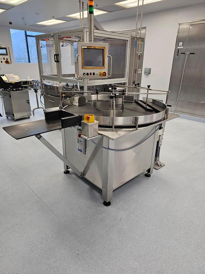 Used Steriline Vial Powder Filling Line