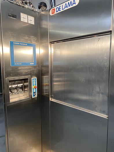 Used De Lama DLOM-HP Double Door Autoclave
