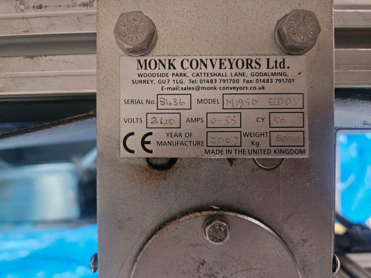 Used Monk 3.6m Conveyor