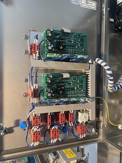 Used ALTech ALbelt LR20 Top Labeller with Anti Tamper