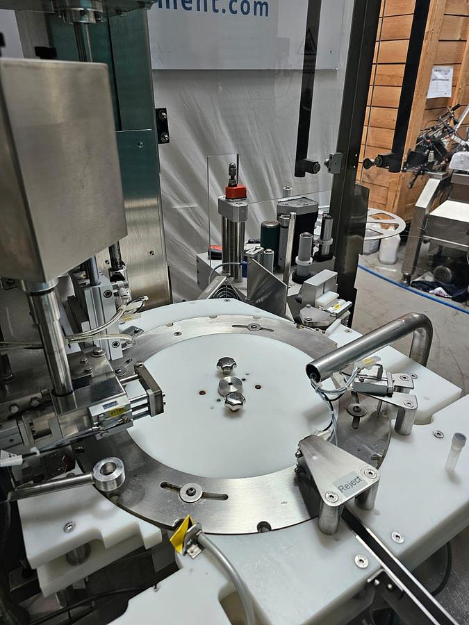 Used Wick Minican Universal Test Tube Filler, Capper & Labeller