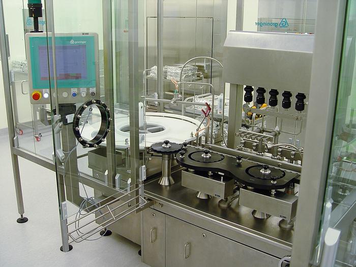Used Groninger DFVK 6000 Vial Line