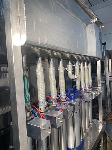 Used Masterfil 8 Head Liquid Filler