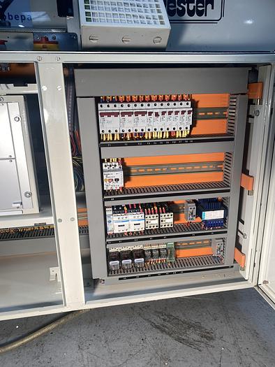 Used Pester PEWO-pack 450 SN Stretch Banding Machine L/H input feed