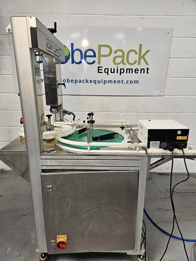 Used Cap Coder Monoblock Filler & Capper