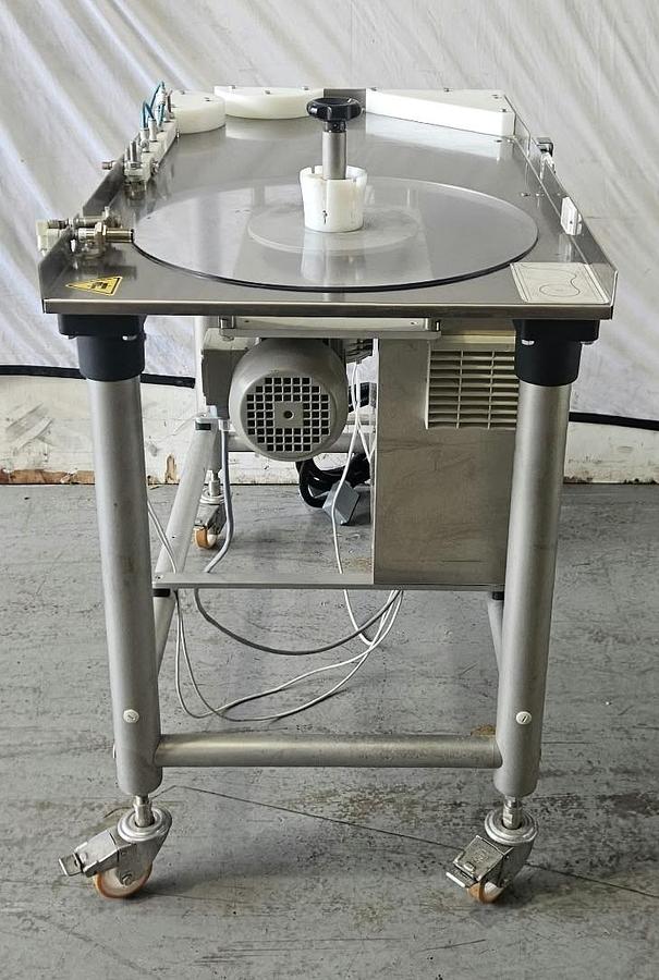 Used Label Reel Unwinder