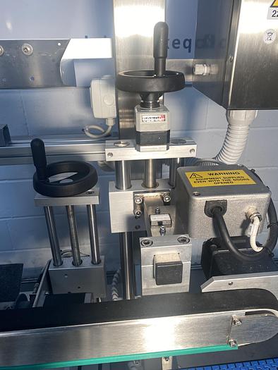 Used ALTech ALbelt LR20 Top Labeller with Anti Tamper