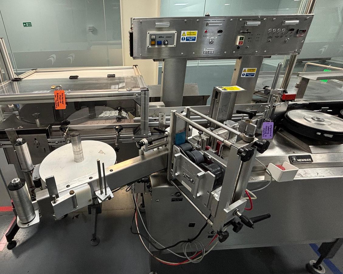 Used Newman 5FL Wraparound Labeller
