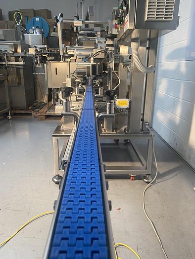 Used ALTech ALbelt LR20 Top Labeller with Anti Tamper