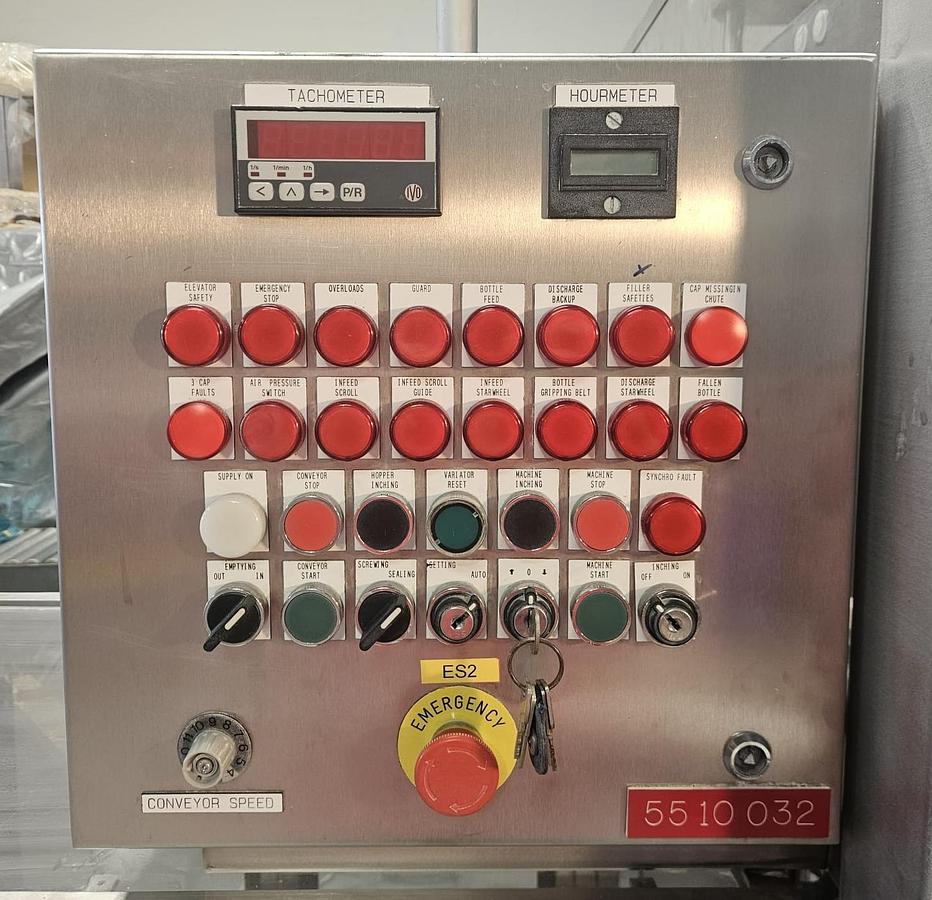 Used Zalkin CA5/5/320NG 5 Head Screw Capper