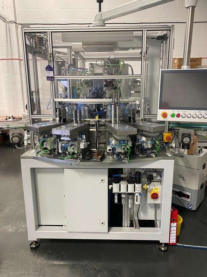 Used Huxley Bertram Razor Blade Assembly Machine