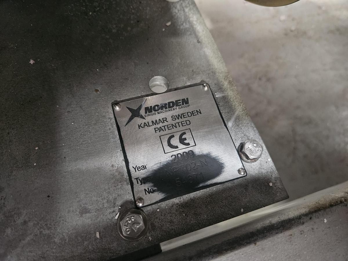 Used Norden Nordenpac 702-N Horizontal Cartoner