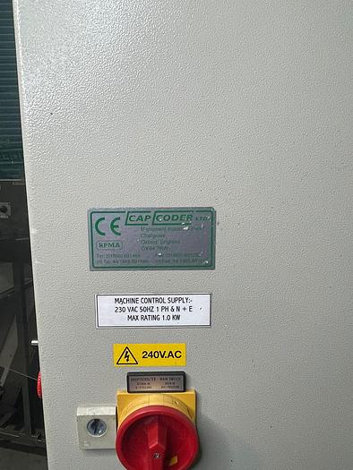 Used Cap Coder Twin Head Screw Capper