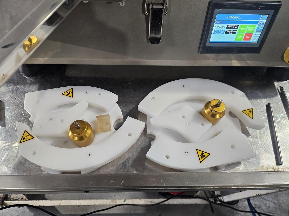 Used Monoblock Filler/Capper with Peristaltic Pump