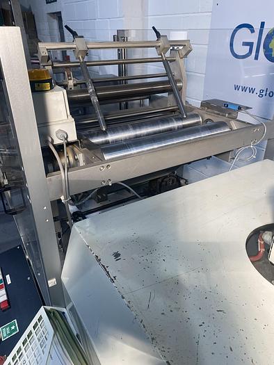 Used Pester PEWO-pack 450 SN Stretch Banding Machine L/H input feed