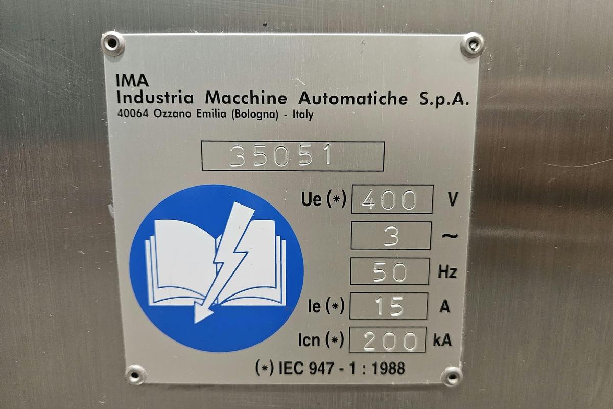 Used IMA Zanasi 6F Capsule Filler