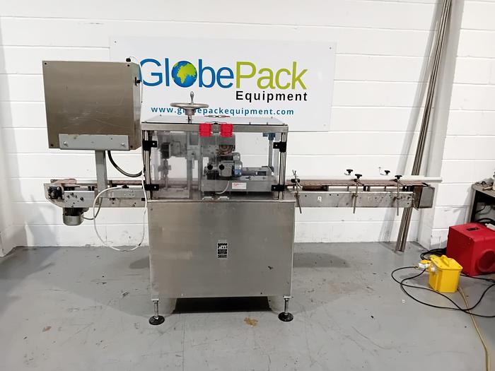 Used Sold King ISEC150 Press Capping Machine at GlobePack Equipment