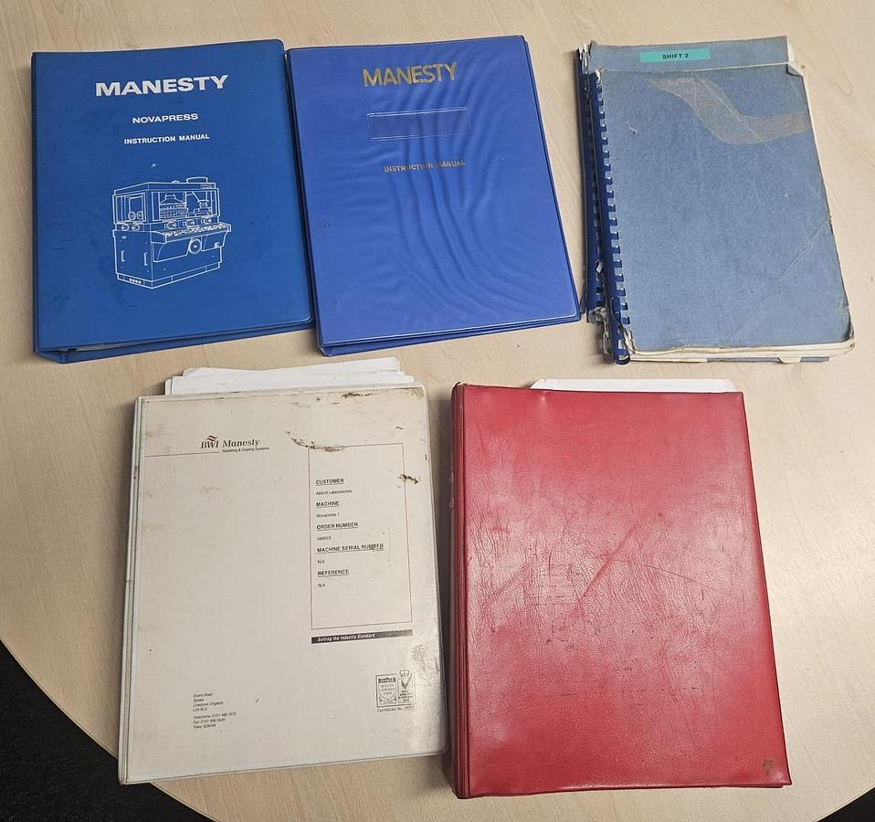Used Manesty Novapress Rotary Tablet Press