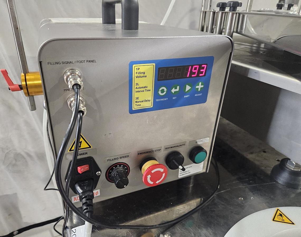 Used Monoblock Filler/Capper with Peristaltic Pump