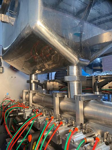 Used Adelphi Masterfil S500-AS 12 Head Liquid Filler