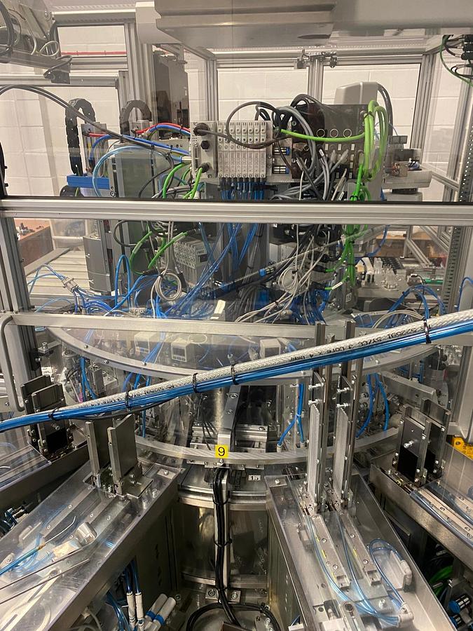 Used Huxley Bertram Razor Blade Assembly Machine