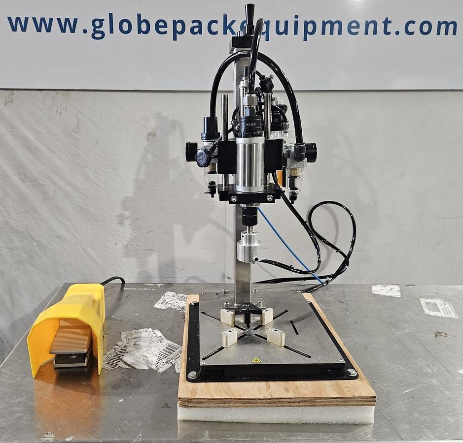 Used Kinex Bench Top Capper