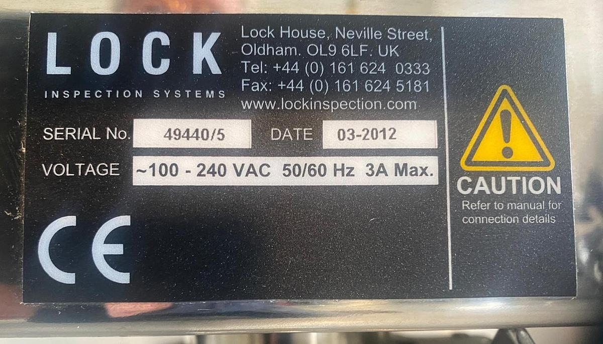 Used Pharmatec Combi 500 LI Deduster & Metal Detector