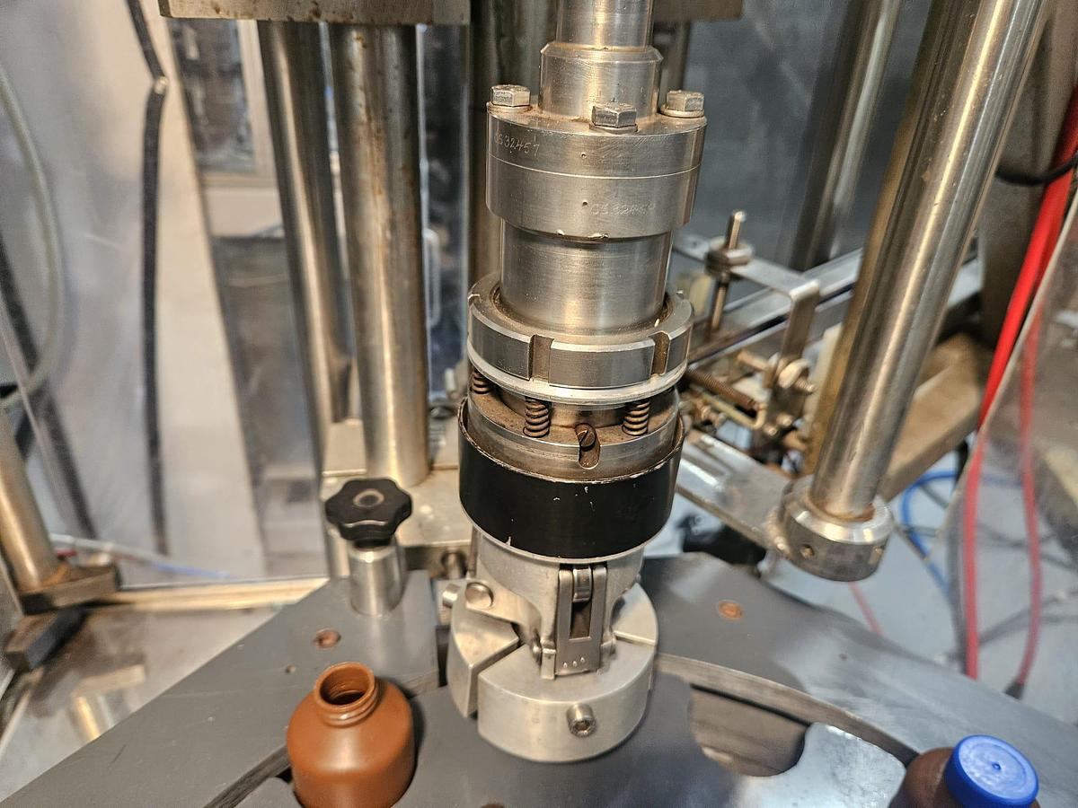 Used King 4 Head Liquid Filling & Capping Line