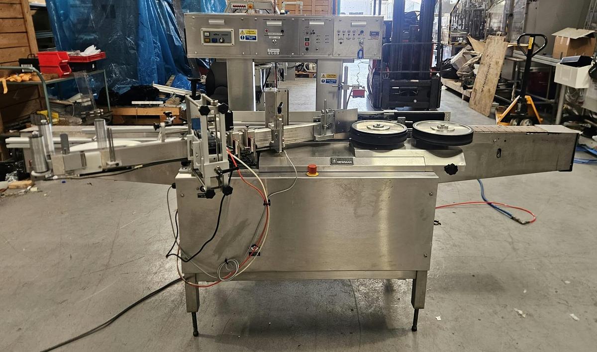 Used Newman 5FL Wraparound Labeller