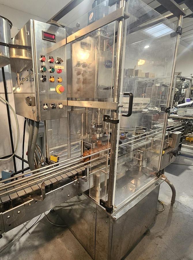 Used King CS60 Single Head Screw Capper