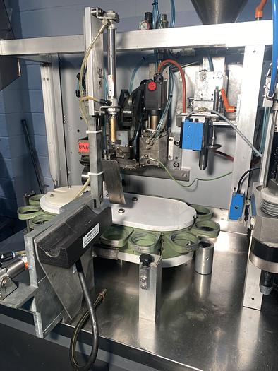 Used Norden NM400-HA Plastic Tube Filler