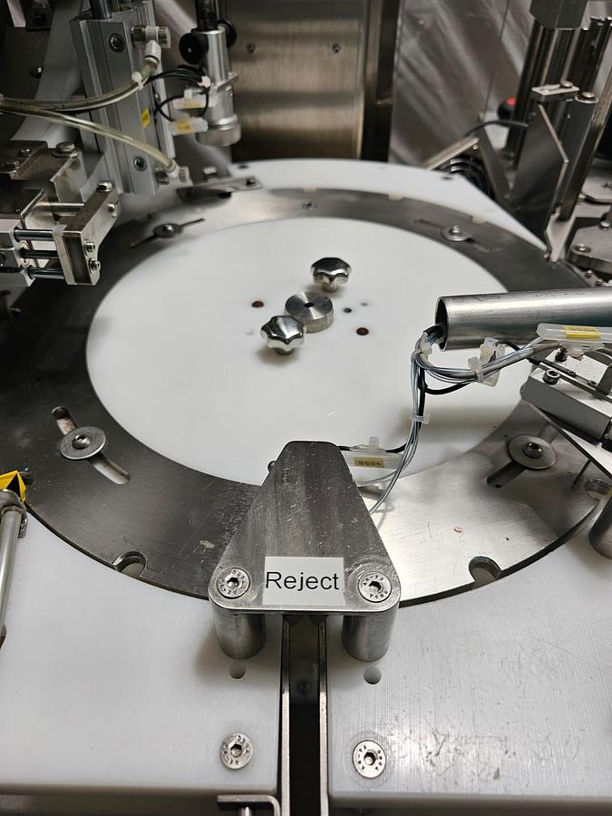 Used Wick Minican Universal Test Tube Filler, Capper & Labeller