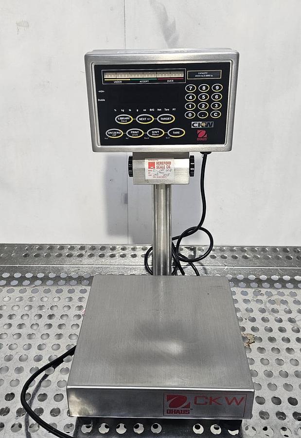 Used Ohaus CKW-55 Digital Weigh Scale