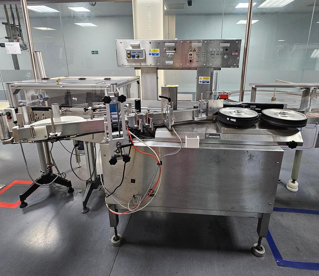 Used Newman 5FL Wraparound Labeller