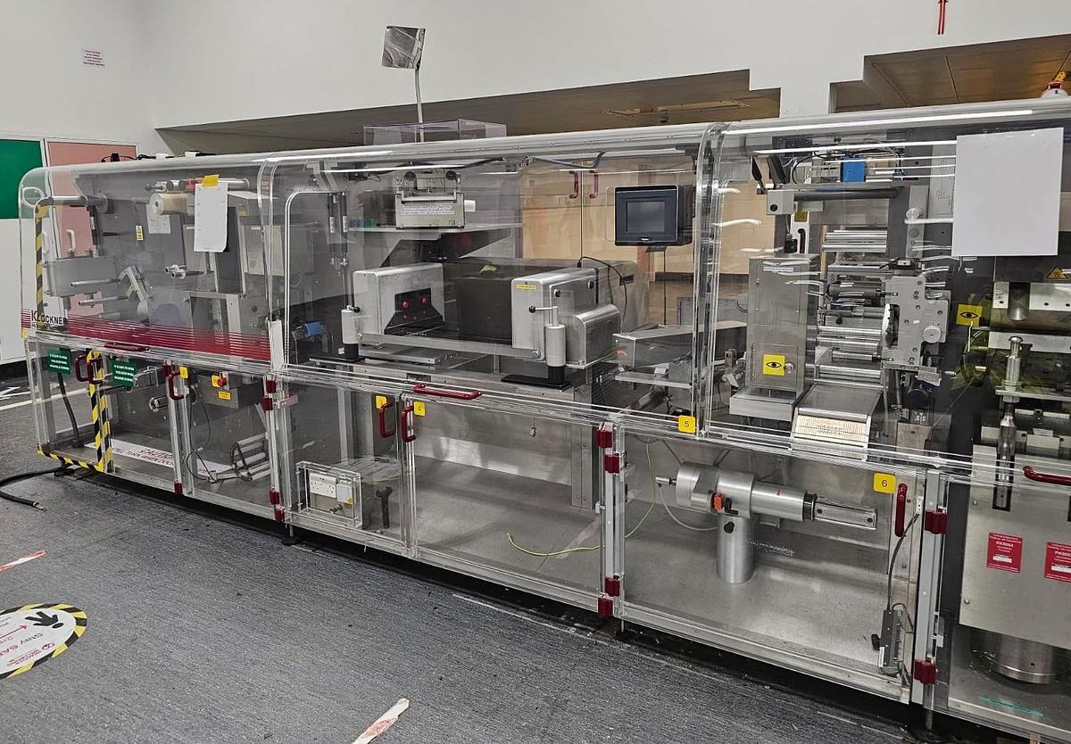 Used Mediseal Klöckner Medipak CP-400/P-3000 Blister Packing Line