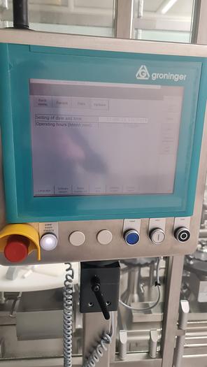 Used Groninger DFVK 6000 Vial Line