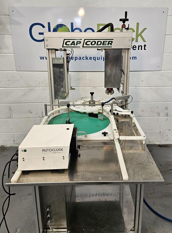 Used Cap Coder Monoblock Filler & Capper