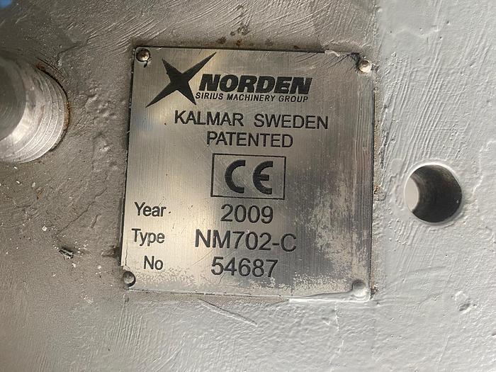 Used Norden NM702-C Plastic, Laminate and Aluminium Tube Filler