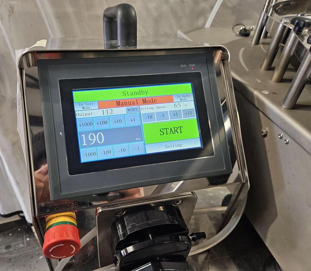 Used Bench Top Filling, Capping & Labelling Line