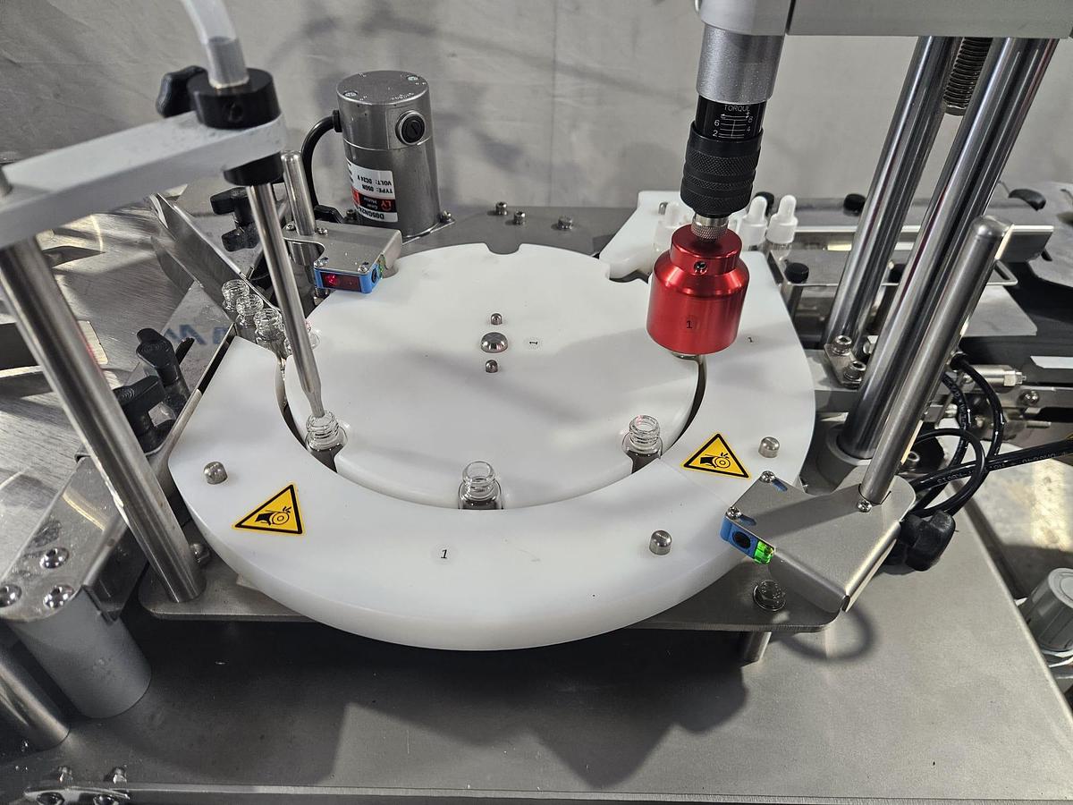 Used Monoblock Filler/Capper with Peristaltic Pump